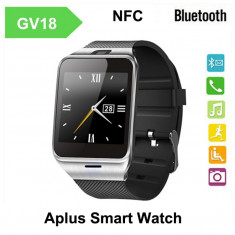 Smartwatch Ceas Telefon GSM Inteligent GV18 APLUS Cu Sim,Bluetooth Android,NFC foto