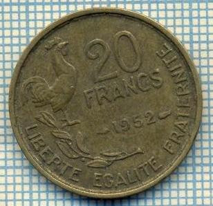 7565 MONEDA- FRANTA - 20 FRANCS - anul 1952 -starea ce se vede