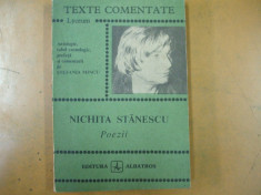 Nichita Stanescu Poezii Bucuresti 1987 foto