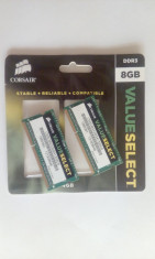 Corsair Memorie RAM notebook DDR3 8GB 1333MHz (Kit 2*4GB) CMSO8GX3M2A1333C9 foto