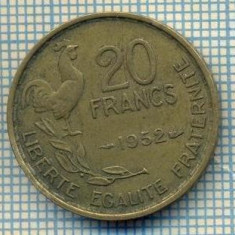 7564 MONEDA- FRANTA - 20 FRANCS - anul 1952 -starea ce se vede