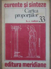 Cartea Proportiilor Principii Si Aplicatii In Arhitectura Si - H.r. Radian ,387818 foto