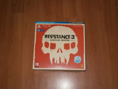 Joc PS3 - Resistance 3 Survivor Edition , nou , sigilat , pentru colectionari foto