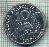 7551 MONEDA- FRANTA - 10 FRANCS - anul 1986 -starea ce se vede, Europa