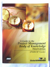 A Guide to the PROJECT MANAGEMENT BODY OF KNOWLEDGE (PMBOK Guide), Ed.III, 2004 foto