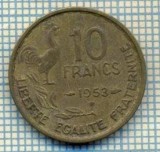 7559 MONEDA- FRANTA - 10 FRANCS - anul 1953 B -starea ce se vede, Europa