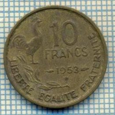 7559 MONEDA- FRANTA - 10 FRANCS - anul 1953 B -starea ce se vede