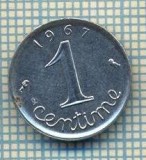 7544 MONEDA- FRANTA - 1 CENTIME - anul 1967 -starea ce se vede, Europa