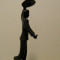 SCULPTURA BRONZ ,, CHAPEAU ,, SEMNATA RV - Rob Verhoeven