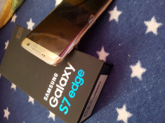Vand Samsung Galaxy S7 Edge 32 gb Gold foto