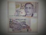 Singapore 2 Dollars UNC Polimer
