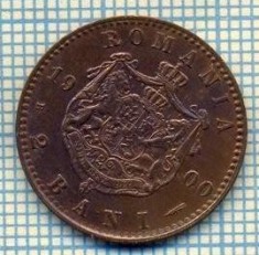 7581 MONEDA- ROMANIA - 2 BANI - anul 1900 B -EROARE -starea ce se vede