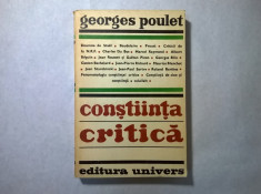 Georges Poulet ? Constiinta critica foto