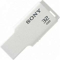 USB Flash Drive Sony 32GB, Microvault, USB 2.0, File Recovery, indicator LED, alb foto