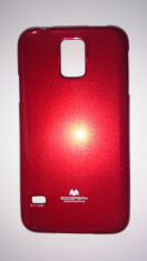 Husa Samsung Galaxy S5 Goospery Jelly Case Rosie / Red foto