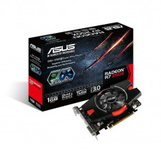 Placa video ASUS AMD R7250X-1GD5, R7 250X, PCI-E, 1024MB GDDR5, 128 bit, 1000 MHz, 4500 MHz, DVI, HDMI, DP, FAN bulk foto