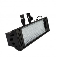 Proiector UV blacklight profesional, 198 LED-uri, DMX, 10 moduri iluminare foto