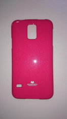 Husa Samsung Galaxy S5 Goospery Jelly Case Roz / Pink foto