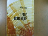 Lucian Blaga Fiinta istorica L&#039;etre historique Paris 1991 061