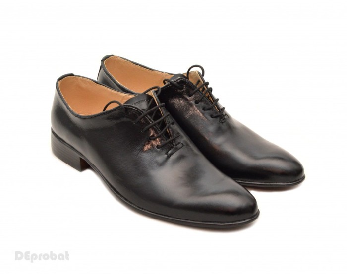 Pantofi barbati piele naturala negri casual-eleganti cod P65N - Editie de LUX foto mare Pantofi barbati piele naturala negri casual-eleganti cod P65N - Editie de LUX foto mare