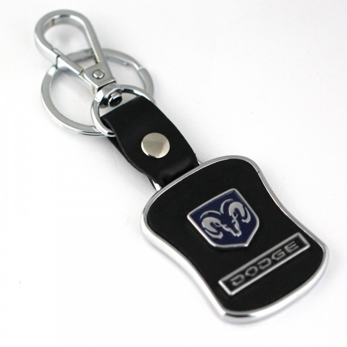 Breloc auto pentru Dodge metal detaliu piele ecologica + ambalaj cadou Breloc auto pentru Dodge metal detaliu piele ecologica + ambalaj cadou
