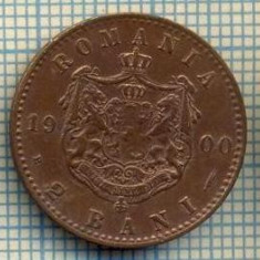 7592 MONEDA- ROMANIA - 2 BANI - anul 1900 B -starea ce se vede