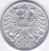 Moneda Austria 1 Shiling 1957 - KM#2871 XF+/aUNC ( EROARE - surplus de metal ), Europa
