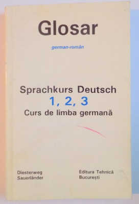 Glosar german - roman pentru Sprachkurs Deutsch 1, 2, 3 foto