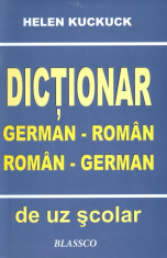Helen Kuckuck - Dictionar german-roman roman-german (uz scolar) - 37010 foto
