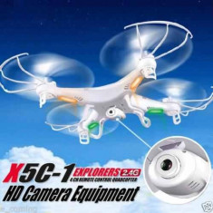 Drona Quadcopter SYMA X5C-1 , Camera , 2.4 GHZ, 6 Axis Gyro + Telecomanda foto