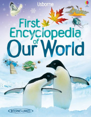 First Encyclopedia of Our World - Usborne book foto