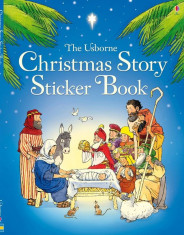 Christmas Story Sticker Book - Usborne book foto