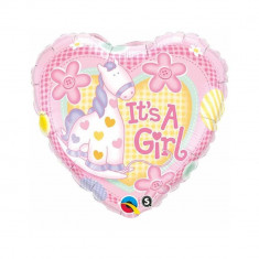 Balon folie 45cm It&amp;#039;s a Girl foto