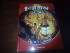 ENCICLOPEDIA DISNEY volumul 1 ISTORIA OMULUI foto