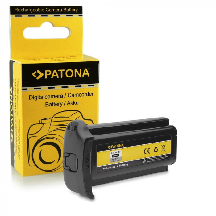 Acumulator pt. Canon NP-E3, EOS-1D Mark II, compatibil marca Patona,