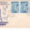 EXIL SUMMIT CONFERINTA PARIS 1960 FDC ORIGINAL PLIC EMBOSAT!