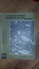 REVISTA VANATORUL SI PESCARUL ROMAN NUMARUL 9 , ANUL 1963 foto