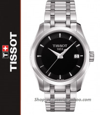 Ceas Tissot Couturier Quartz Lady Black NOU !!! foto