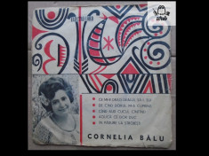 Cornelia Balu, disc vinil/vinyl single Electrecord, EPC 843 foto