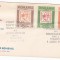 SPANIA EXIL 1962 PRINCIPATELE UNITE PLIC FDC PERFORAT EMBOSAT ORIGINAL.