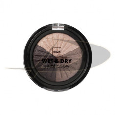 Machiaj Fard ochi Hema Wet &amp;amp; Dry Eyeshadow Culoare Roz/Maro foto