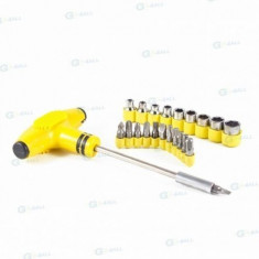 Set 24 Piese Socket &amp;amp; Bits foto