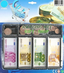 set monede si bancnote euro foto
