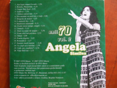 CD , ANGELA SIMILEA , ANII 70 foto