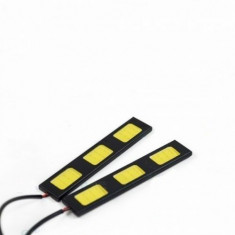 2 Buc Lampa auto pentru ceata 12V si 3 Led-uri COB 12W REZISTENTA LA APA foto