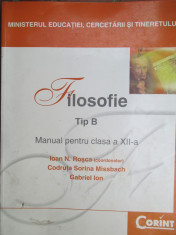 Filosofie tip B. Manual clasa a 12-a foto