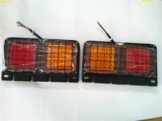 Lampa stop camion leduri 24V (set 2 buc) foto