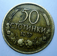 1.236 BULGARIA 50 STOTINKI 1937 foto