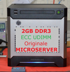 2GB DDR3 ECC Unbuffered DIMM, originale HP Microserver gen8 foto