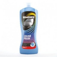 Solutie polish auto Simoniz USA Color wax albastru foto